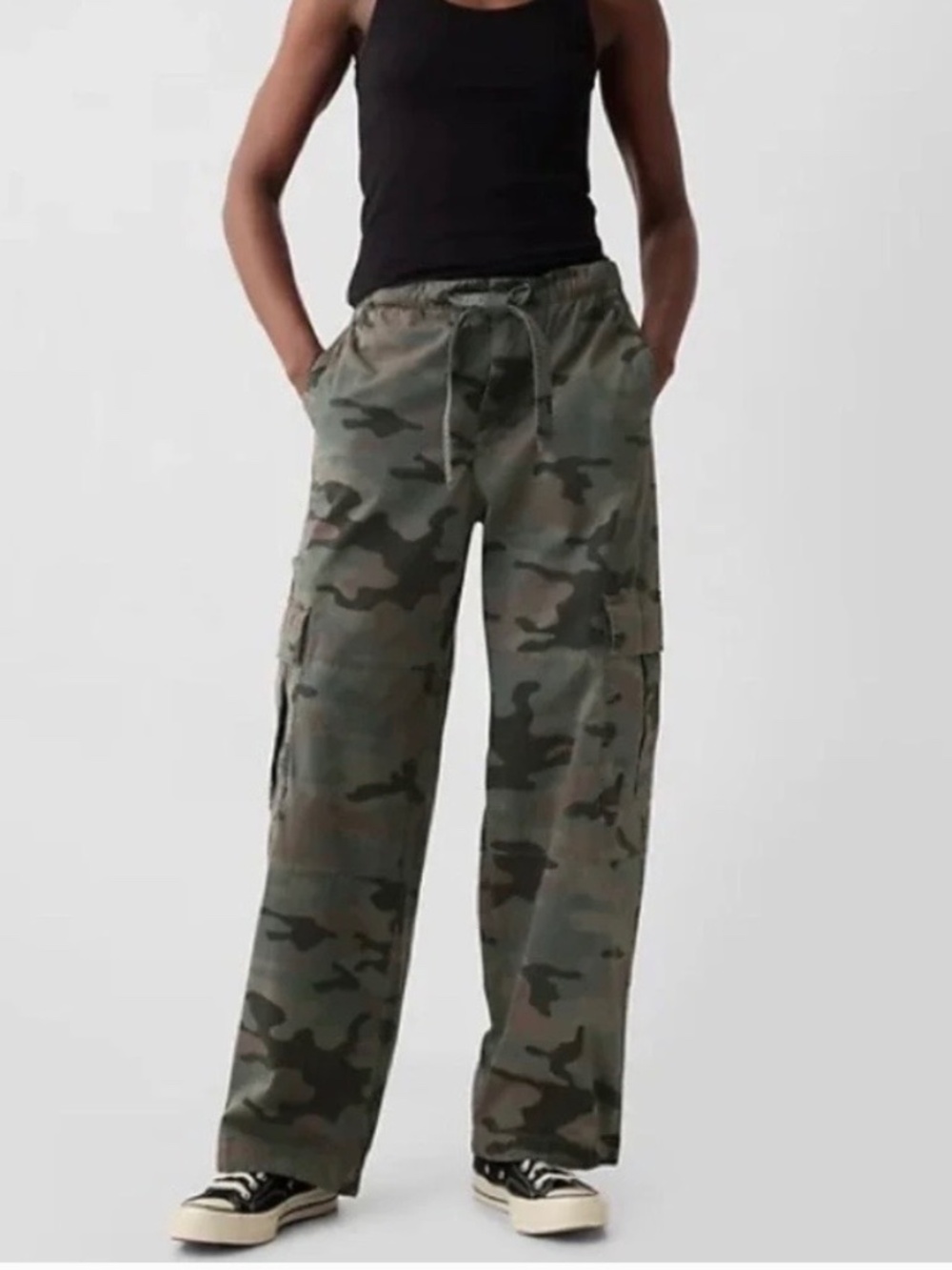 Gap camo cargo pants